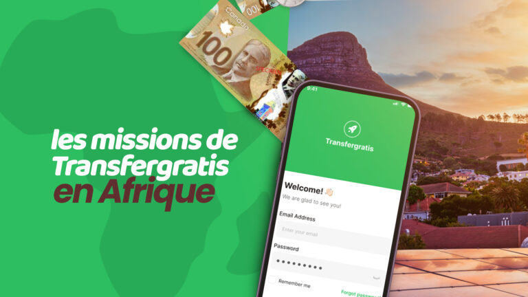 Les missions de Transfergratis sur le continent Africain