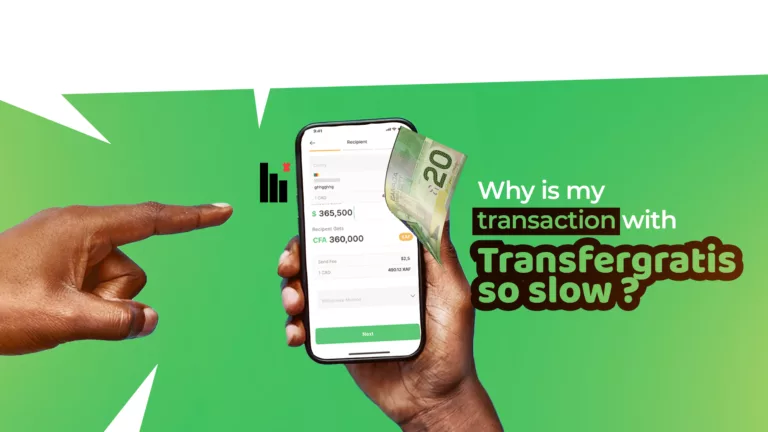 Why is my transaction with Transfergratis slow?